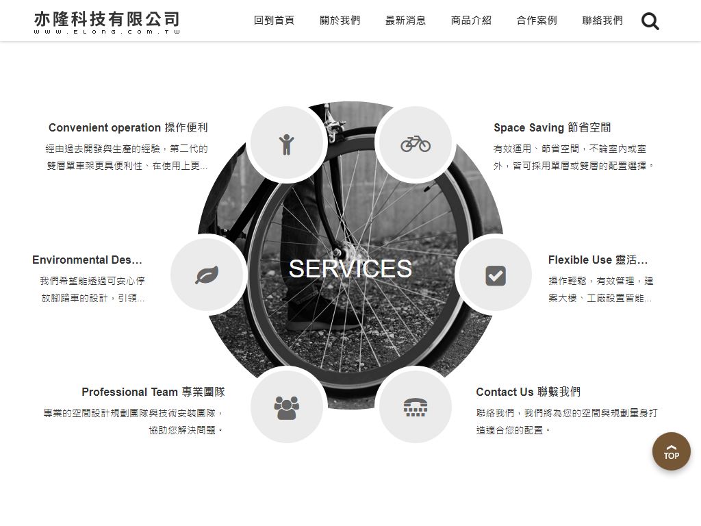 亦隆科技有限公司響應式網頁圖形化特色介紹